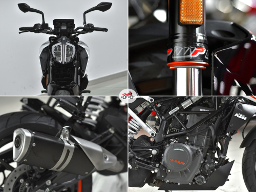 Мотоцикл KTM 390 Duke 2022, белый фото 10