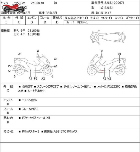 Скутер Yamaha TMAX 2017, ЧЕРНЫЙ фото 6