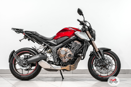 Мотоцикл HONDA CB 650R 2019, Красный фото 3