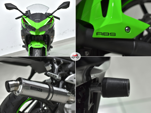 Мотоцикл KAWASAKI NINJA 400 2021, Зеленый фото 10