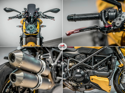Мотоцикл DUCATI Streetfighter 2013, Жёлтый фото 10