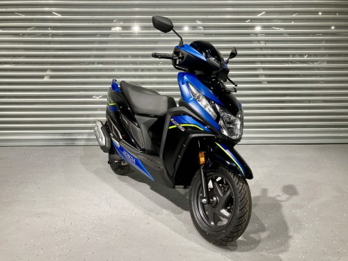 Скутер HONDA Dio 2024, БЕЛЫЙ, СИНИЙ фото 4