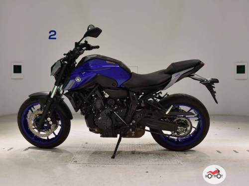 Мотоцикл YAMAHA MT-07 (FZ-07) 2023, Синий