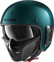 Шлем Shark S-DRAK FIBER BLANK METAL Green