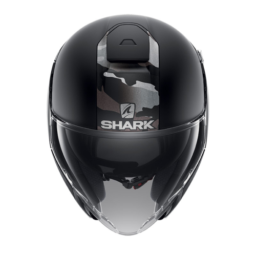 Шлем Shark CITYCRUISER GENOM MAT Black/Silver/Anthracite фото 3