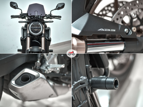 Мотоцикл HONDA CB 650R 2022, Черный фото 10