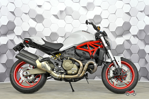 Мотоцикл DUCATI Monster 821 2014, Белый фото 3