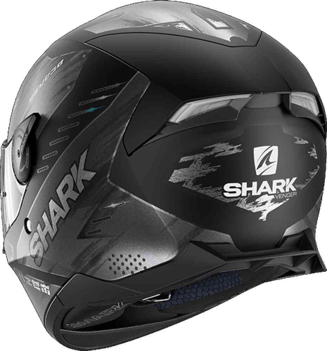 Шлем Shark SKWAL 2 VENGER MAT Black/Anthracite/Anthracite фото 3