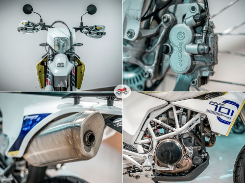 Мотоцикл Husqvarna 701 Enduro 2017, БЕЛЫЙ фото 10