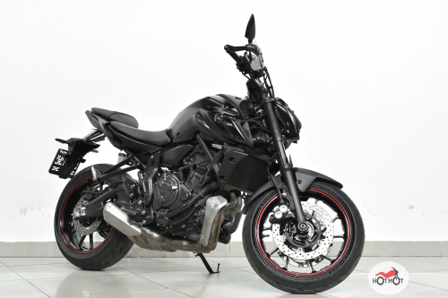 Мотоцикл YAMAHA MT-07 (FZ-07) 2022, черный