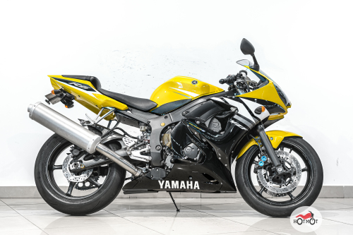 Мотоцикл YAMAHA YZF-R6 2003, Жёлтый фото 3