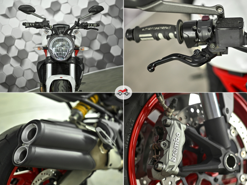 Мотоцикл DUCATI Monster 821 2014, Белый фото 10
