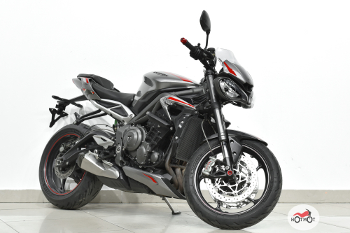 Мотоцикл TRIUMPH Street Triple 2021, СЕРЫЙ