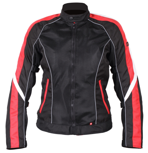 Куртка  женская  Inflame GLACIAL Черно-Красный фото 2
