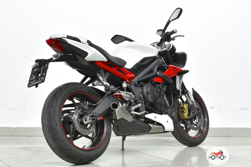 Мотоцикл TRIUMPH Street Triple 2016, Белый фото 7