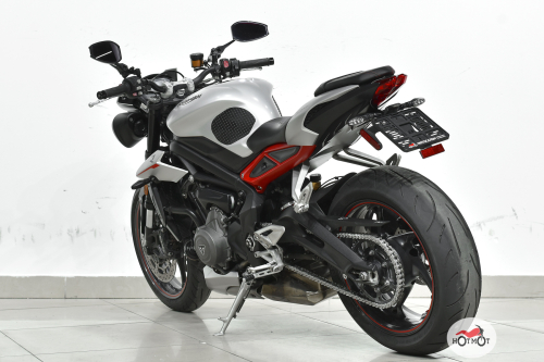 Мотоцикл TRIUMPH Street Triple 2017, серый фото 8