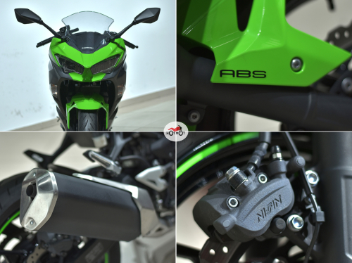 Мотоцикл KAWASAKI NINJA400-2 2018, Зеленый, черный фото 10