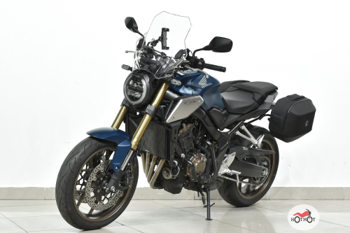 Мотоцикл HONDA CB650R 2022, Синий фото 2