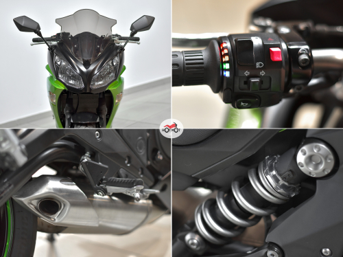 Мотоцикл KAWASAKI ER-6f (Ninja 650R) 2013, Зеленый фото 10