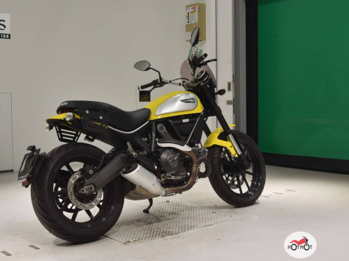 Мотоцикл DUCATI Scrambler 2015, желтый фото 5