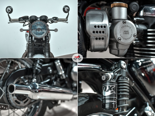 Мотоцикл TRIUMPH Bonneville T120 2020, Красный фото 10