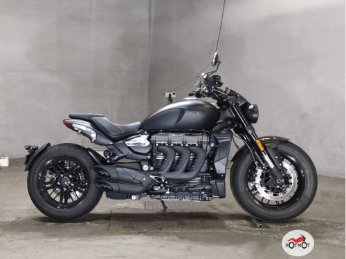 Мотоцикл TRIUMPH Rocket 3 2022, Черный фото 2