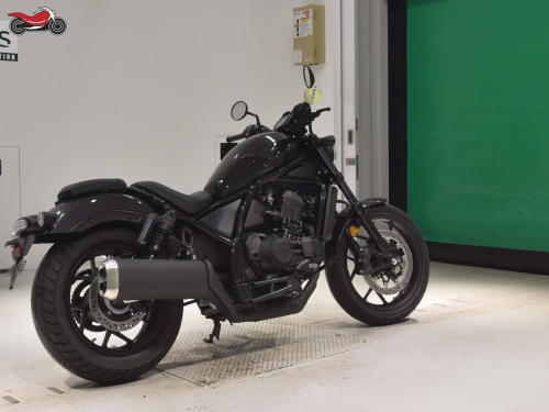 Мотоцикл HONDA CMX 1100 Rebel 2024, ЧЕРНЫЙ фото 5