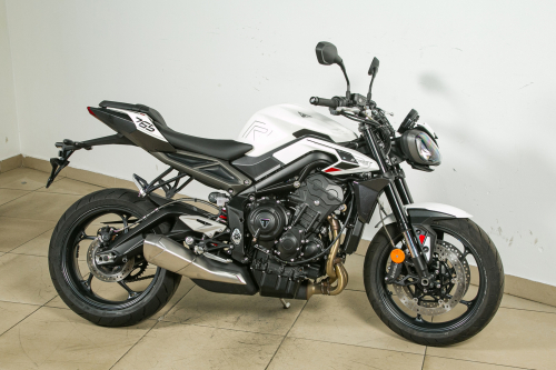 Мотоцикл TRIUMPH Street Triple 2023, белый