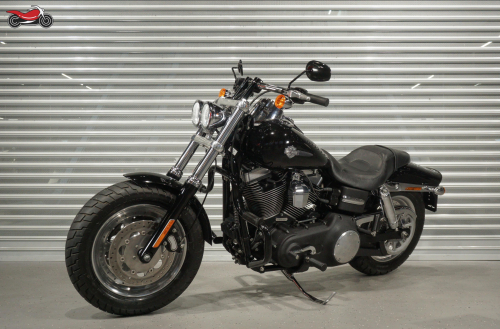 Мотоцикл Harley-Davidson Fat Bob 2013, ЧЕРНЫЙ фото 3