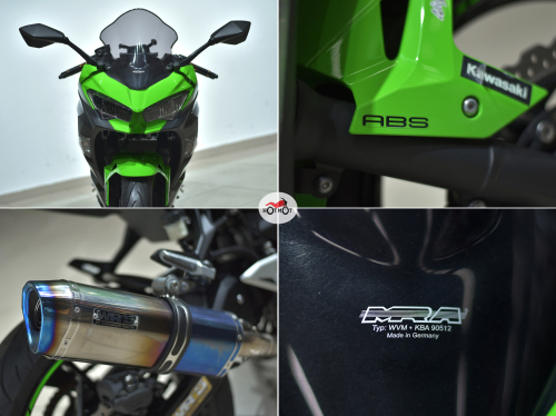 Мотоцикл KAWASAKI ER-4f (Ninja 400R) 2018, Зеленый фото 10