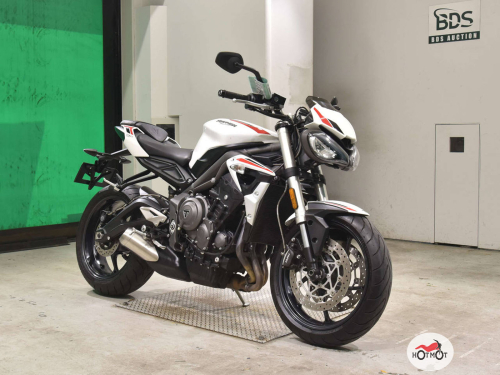 Мотоцикл TRIUMPH Street Triple 2020, БЕЛЫЙ фото 3