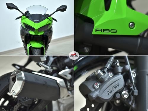 Мотоцикл KAWASAKI Ninja 400 2018, Зеленый фото 10