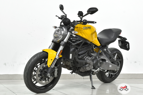 Мотоцикл DUCATI Monster 821 2018, желтый фото 2