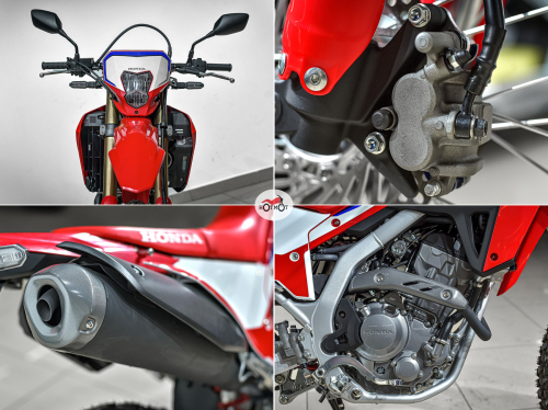 Мотоцикл HONDA CRF 300L 2022, Красный фото 10