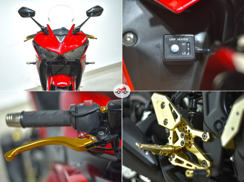 Мотоцикл YAMAHA YZF-R3 2016, Красный фото 10