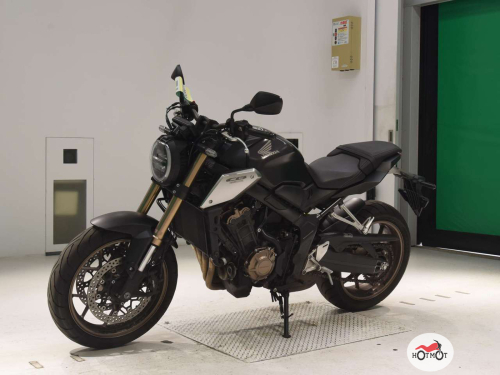 Мотоцикл HONDA CB 650R 2021, черный фото 4
