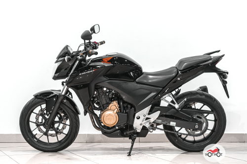 Мотоцикл HONDA CB 400F 2013, Черный фото 4