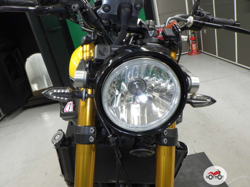 Мотоцикл YAMAHA XSR900 2017, желтый фото 12