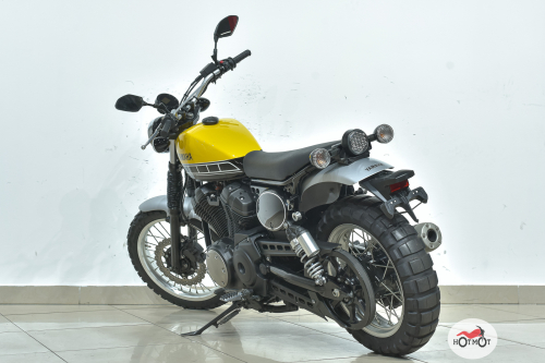 Мотоцикл YAMAHA SCR950 2018, желтый фото 8