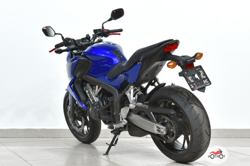 Мотоцикл HONDA CB 650F 2014, Синий фото 8