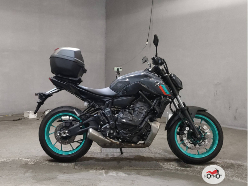 Мотоцикл YAMAHA MT-07 (FZ-07) 2023, серый фото 2