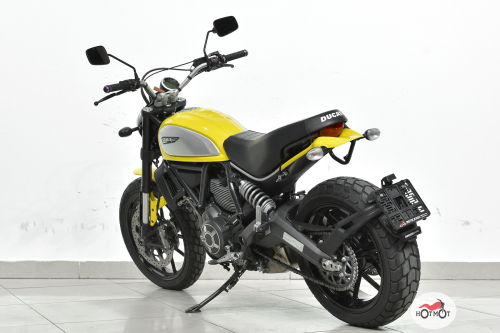 Мотоцикл DUCATI Scrambler 2015, желтый фото 8