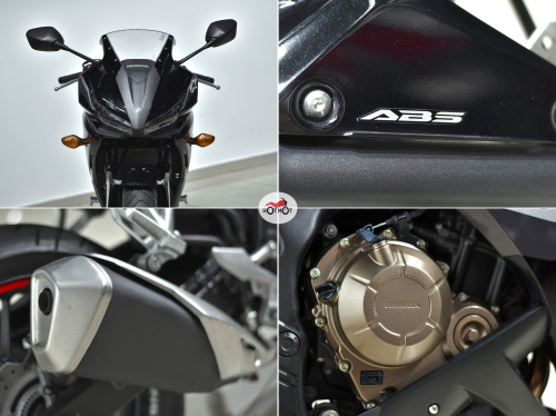 Мотоцикл HONDA CBR 400R 2018, Черный фото 10