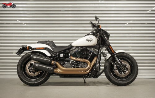 Мотоцикл Harley-Davidson Fat Bob 2018, БЕЛЫЙ