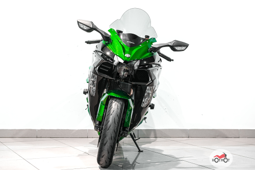 Мотоцикл KAWASAKI Ninja H2 SX 2019, Зеленый фото 5