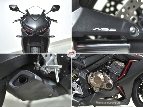 Мотоцикл HONDA CBR 650R 2020, Черный фото 10