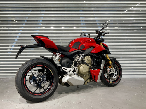 Мотоцикл Ducati Streetfighter V4 2021, КРАСНЫЙ фото 5