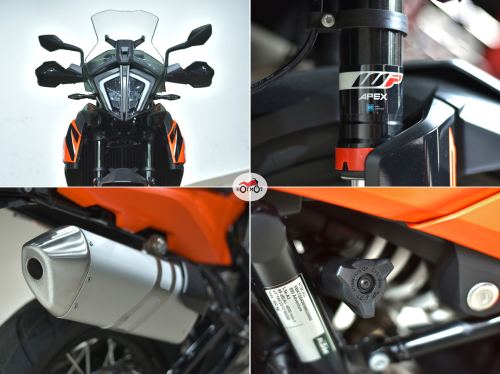 Мотоцикл KTM 890 Adventure 2022, СЕРЫЙ фото 10