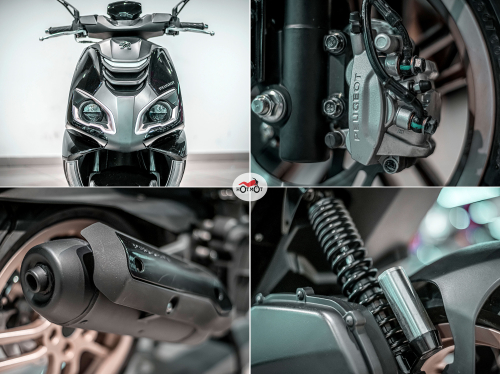 Скутер Peugeot Speedfight 100 2019, Черный фото 10