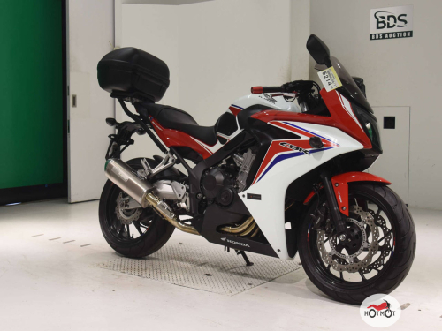 Мотоцикл HONDA CBR 650F 2016, Белый фото 3